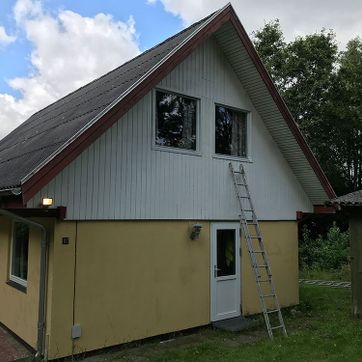 Maling af sommerhus